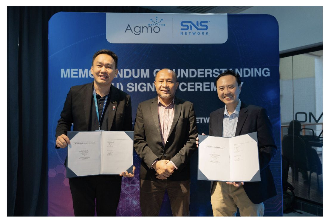 Agmo and SNS Network MOU signing ceremony